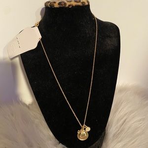 Elephant and Charmed Necklace